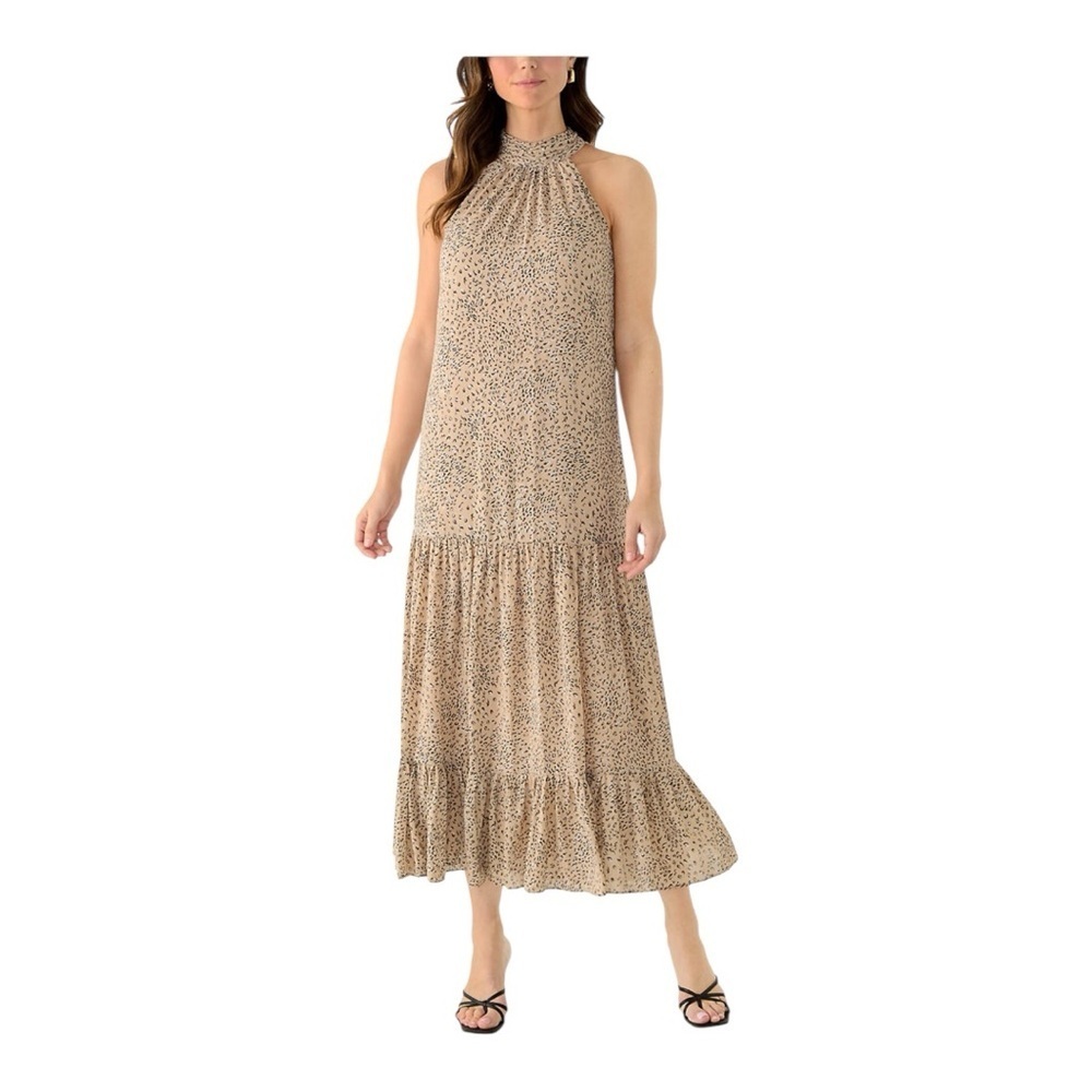 NWT Vince Camuto Women's Maxi Dress with Bow Tie S